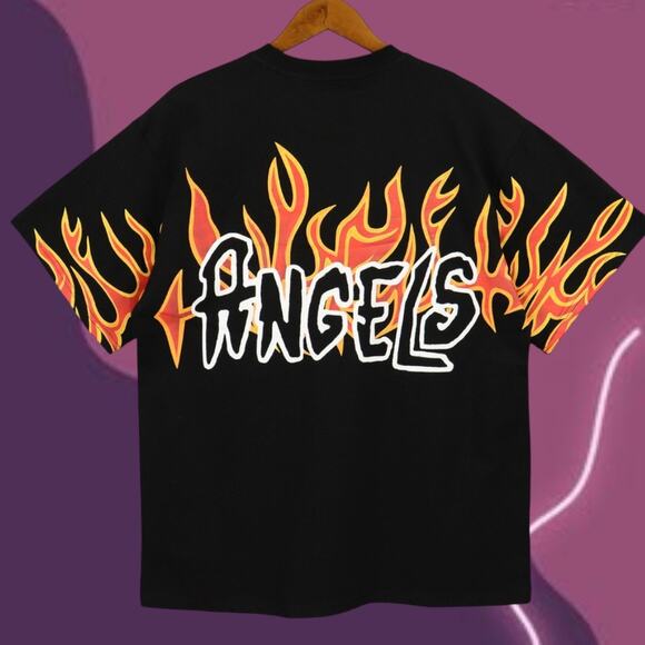 Palm Angels Men's Casual T-Shirt Short Sleeve - Picture 1 of 3
